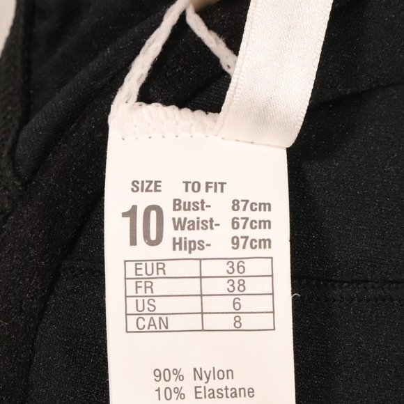 NWT Seafolly Inka Rib Sweetheart Bustier in Black - Picture 10 of 14